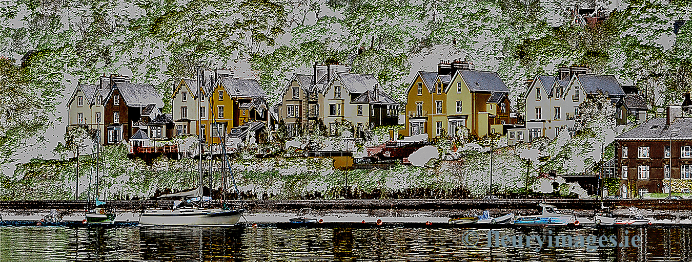 Copy Monkstown Alta Terrace Pencil Drawing